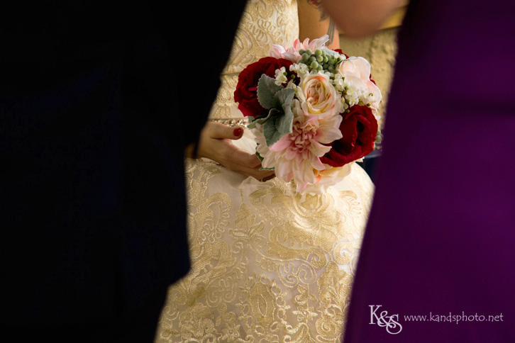 wedding at fort worth japanese garden